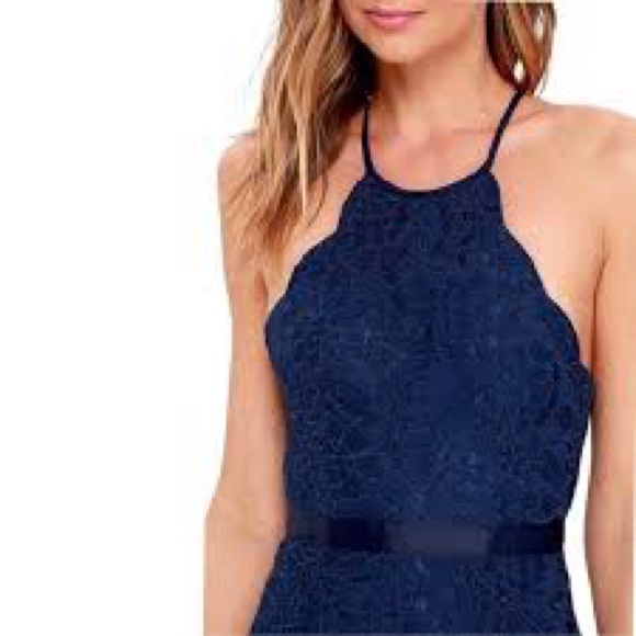 Lulu’s Zenith Lace Maxi Dress - Picture 2 of 7